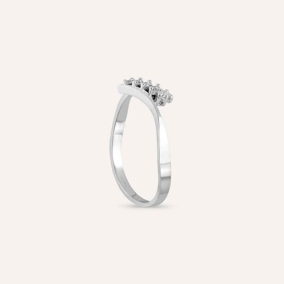 Belle Diamond White Gold Ring