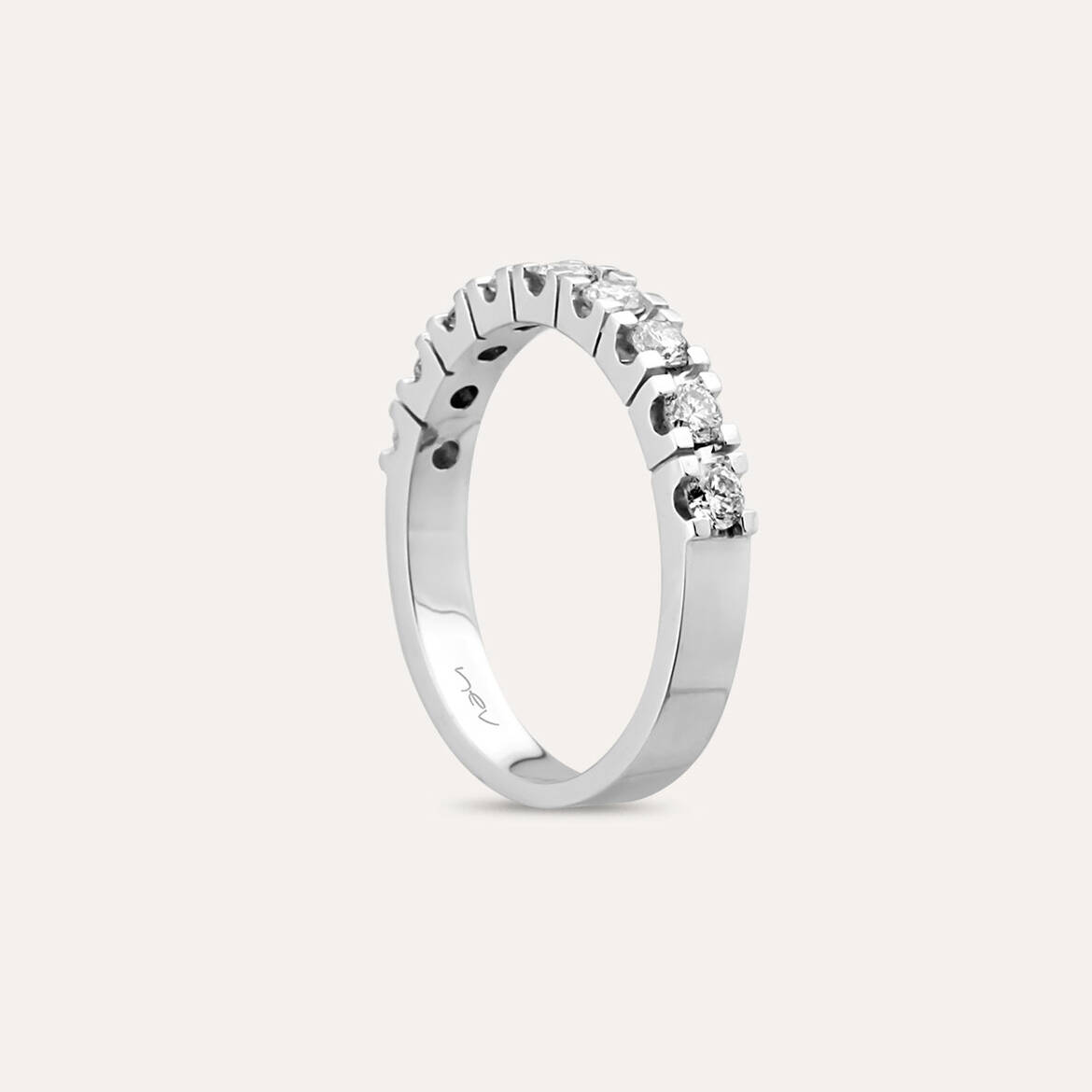 0.33 CT Diamond Half Eternity Ring