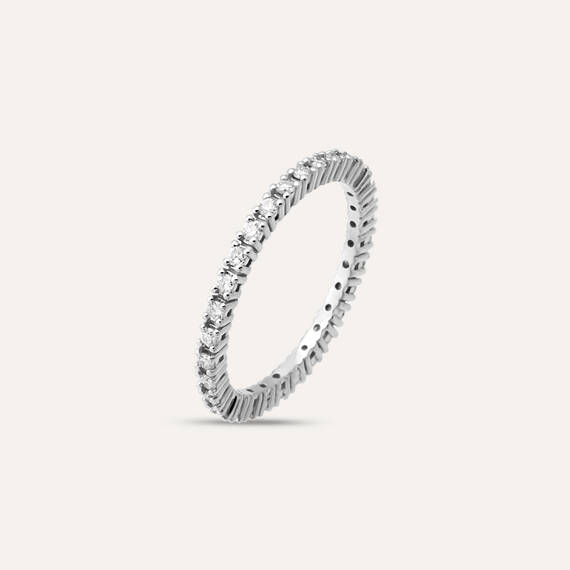 0.64 CT Diamond Eternity Ring - 4