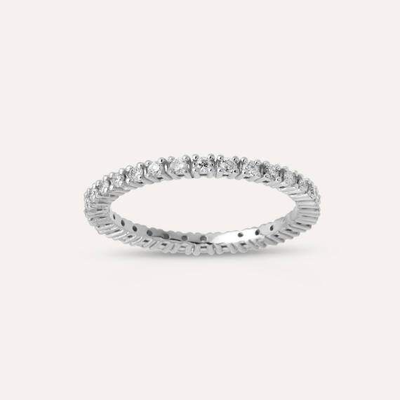 0.64 CT Diamond Eternity Ring - 1