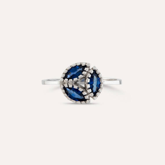 0.94 CT Sapphire Ring - 4