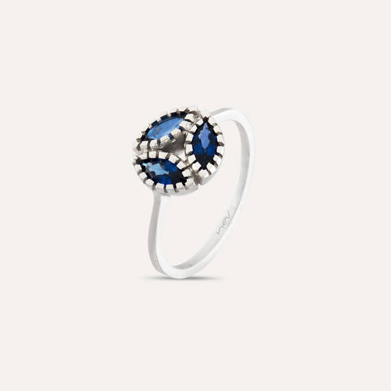 0.94 CT Sapphire Ring - 5