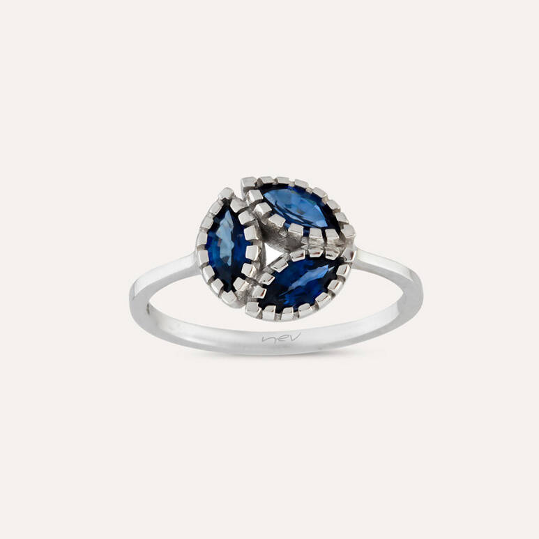 0.94 CT Sapphire Ring