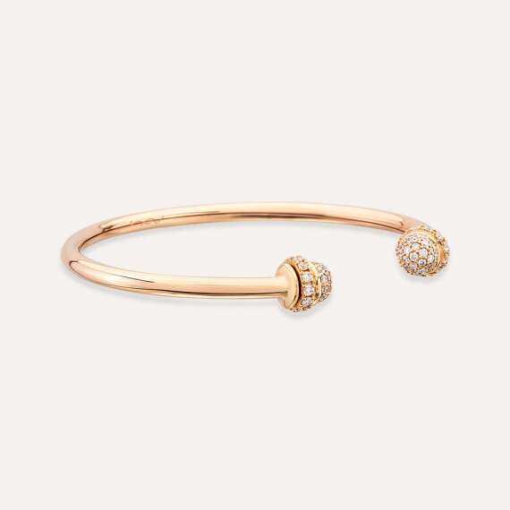 1.10 CT Diamond Rose Gold Bracelet - 4