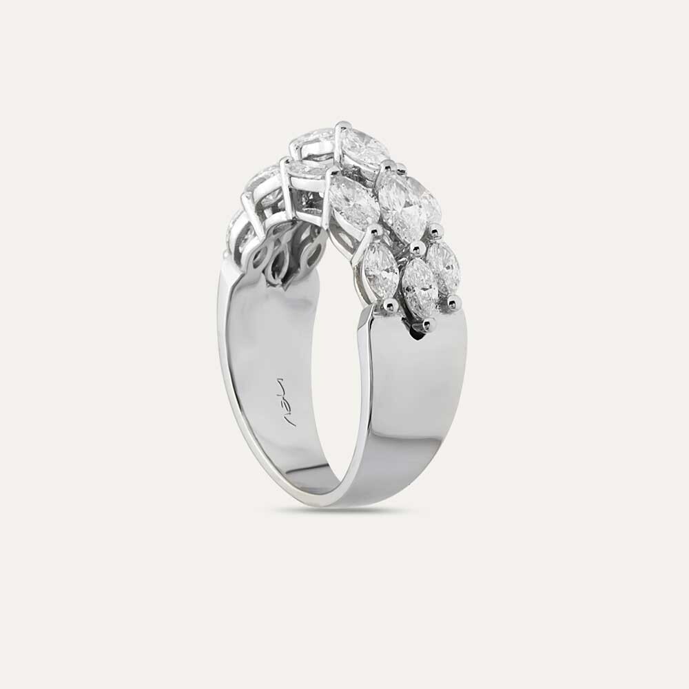 2.04 CT Marquise Cut Diamond Ring