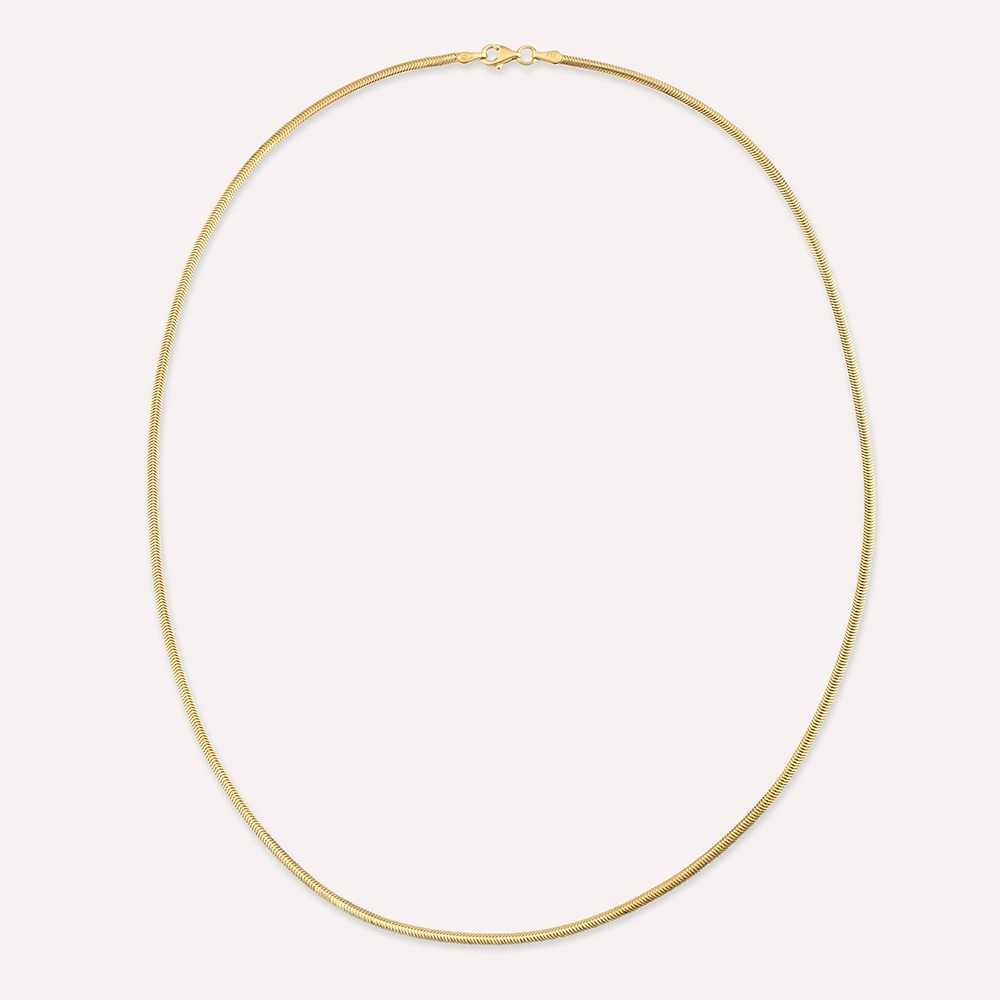 2.15 MM Herringbone Chain Necklace - 1