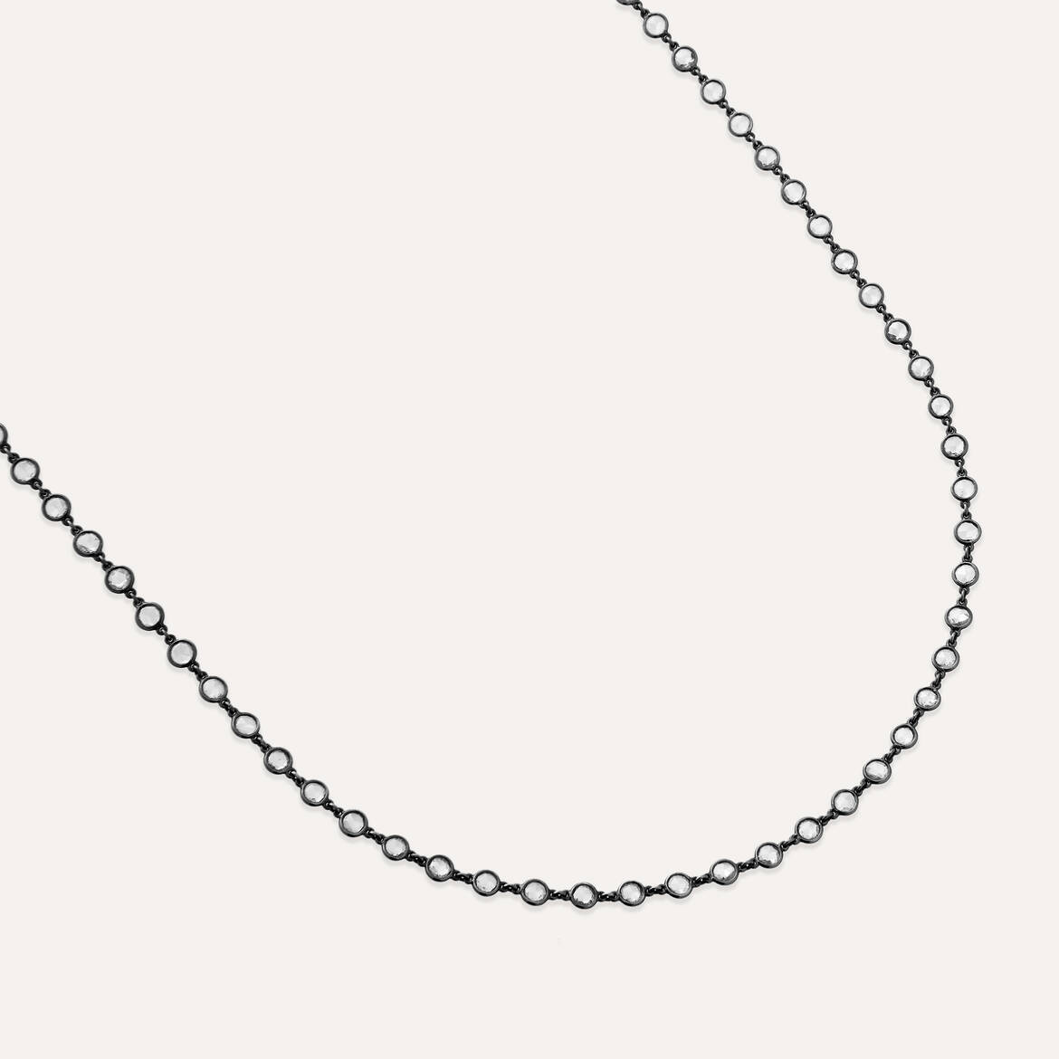 4.77 CT Rose Cut Diamond Necklace