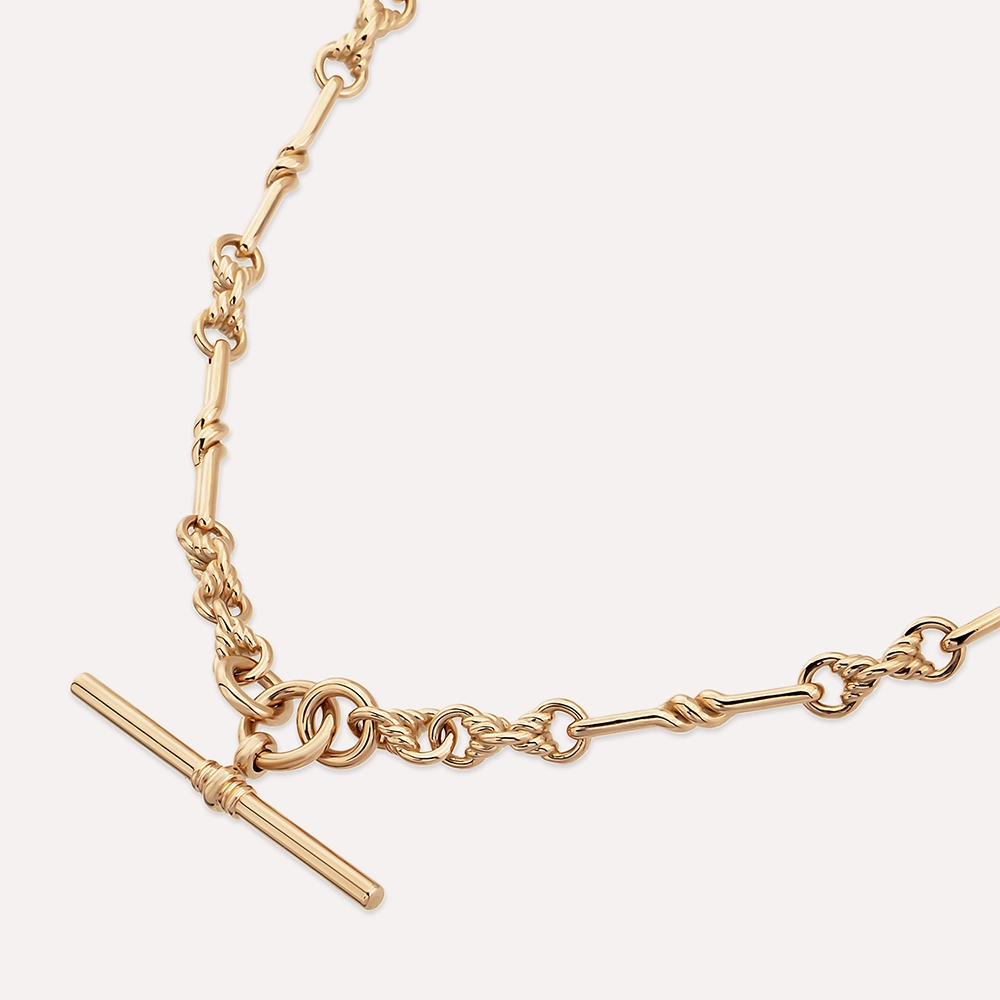 Abbie Rose Gold Necklace - 3