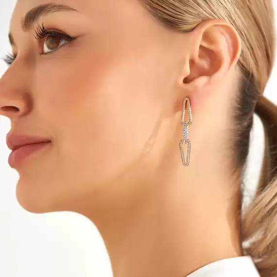 Aline 0.88 CT Diamond Earring - 2