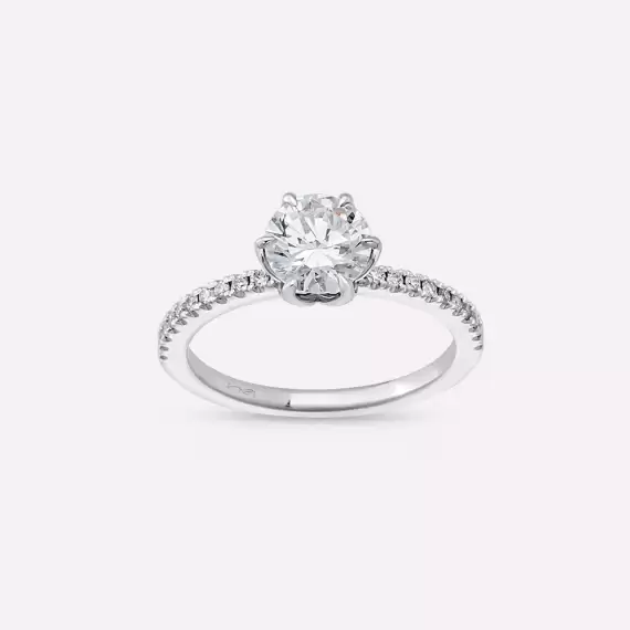 Arwen 1.20 CT Diamond White Gold Ring - 1