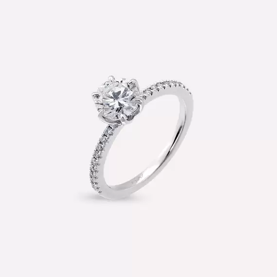 Arwen 1.20 CT Diamond White Gold Ring - 4