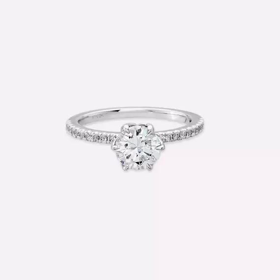 Arwen 1.20 CT Diamond White Gold Ring - 5