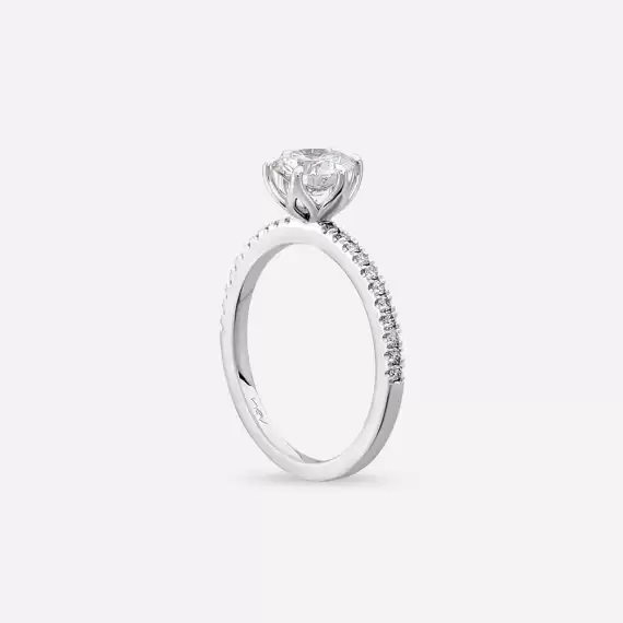 Arwen 1.20 CT Diamond White Gold Ring - 6