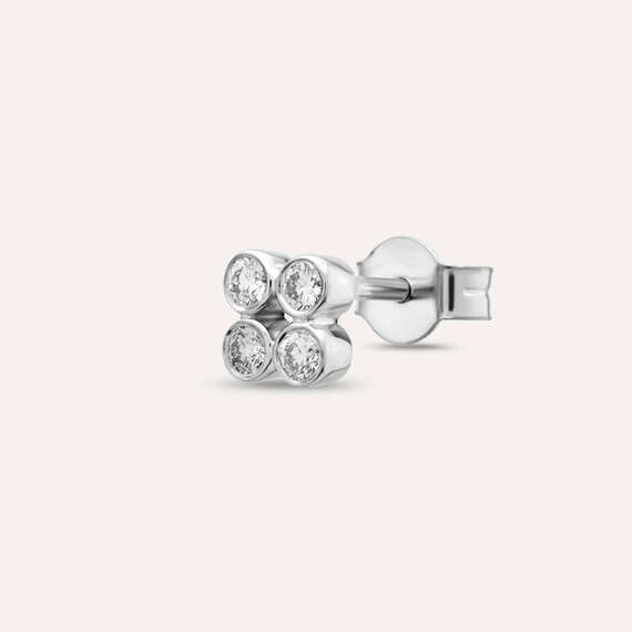 Bliss Frame 0.14 CT Diamond Mini Single Earring - 1