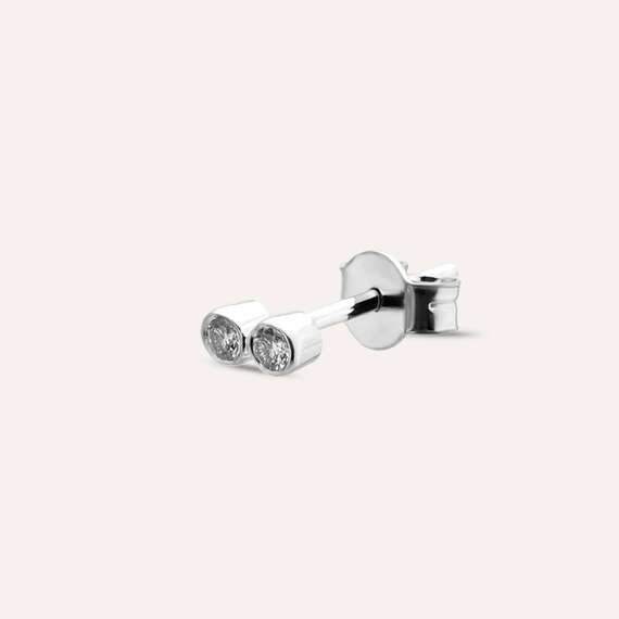 Bliss Twin 0.06 CT Diamond Mini Single Earring - 1