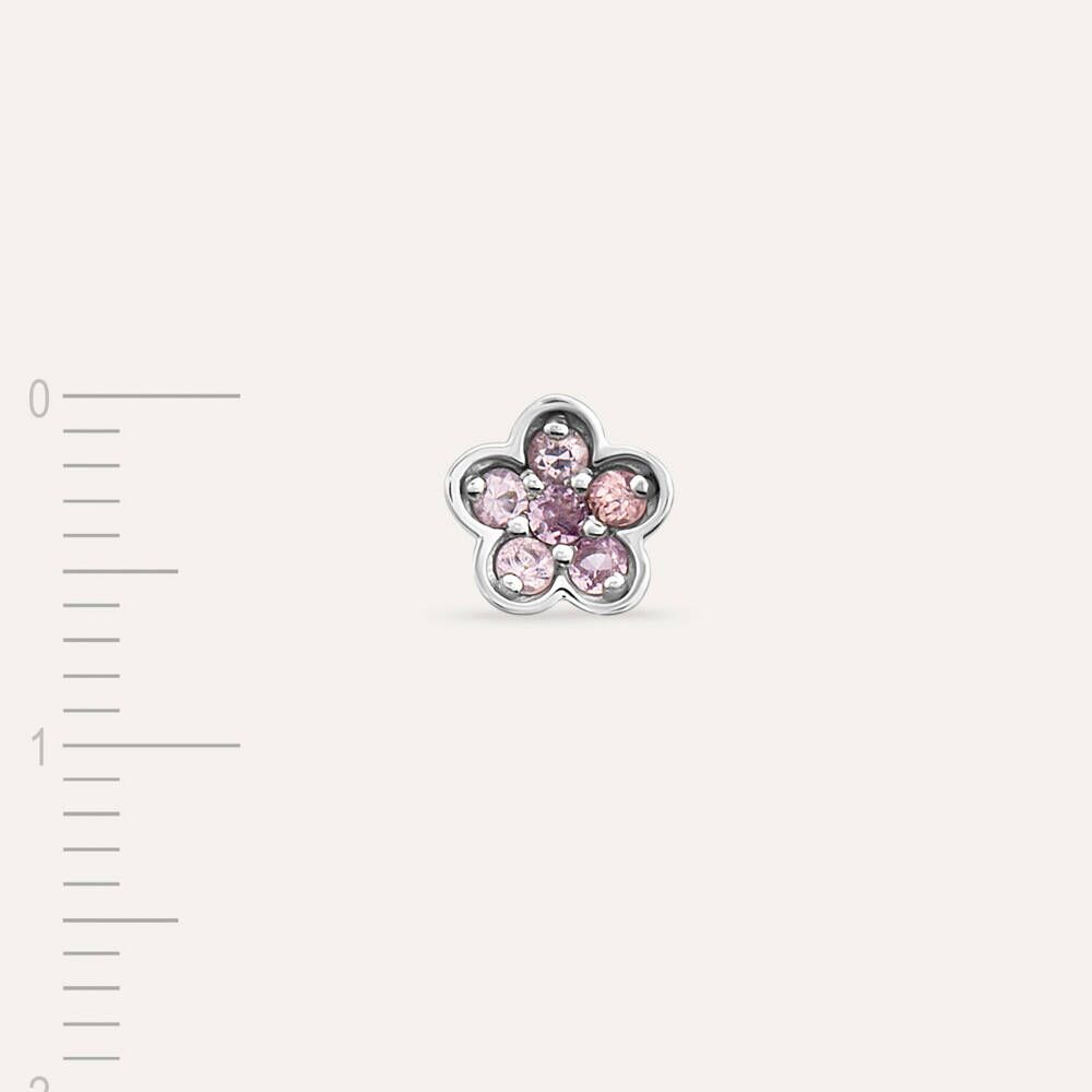 Bloss 0.15 CT Pink Sapphire Single Earring