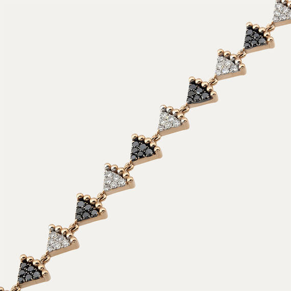 Cheesecake 1.47 CT Diamond Rose Gold Bracelet - 2