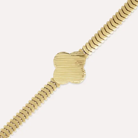 Clow Yellow Gold Bracelet - 3