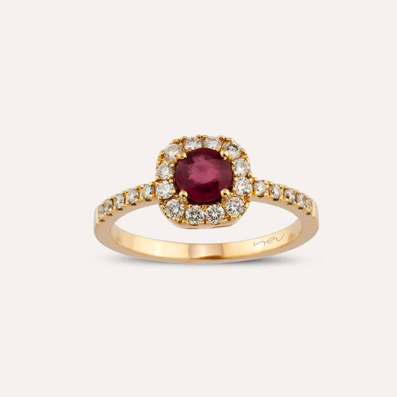 Diamond and Ruby Ring - 4