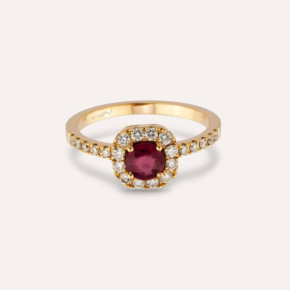 Diamond and Ruby Ring - 5