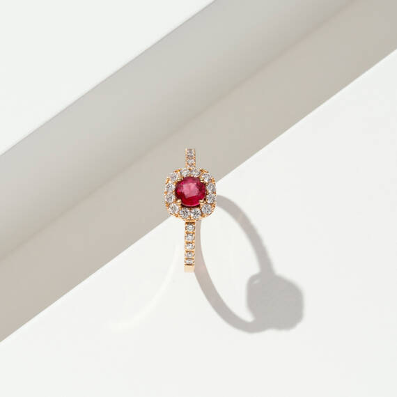 Diamond and Ruby Ring - 3
