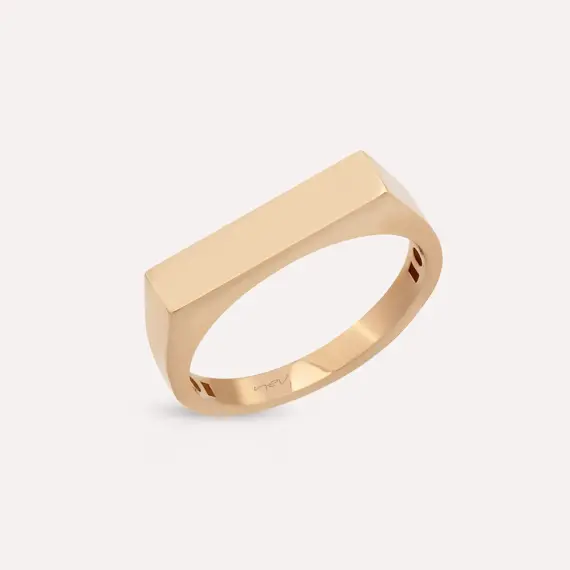 Even Medium Rose Gold Ring - 2
