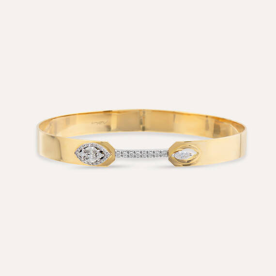 Fama 0.36 CT Marquise Cut Diamond Bracelet - 1