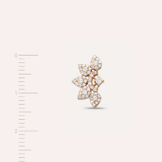 Flare 0.26 CT Diamond Mini Earring - 4