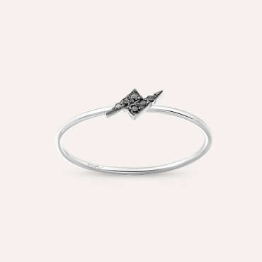 Women's Silver Flash Ring – buy at Poison Drop online store, SKU 46875.