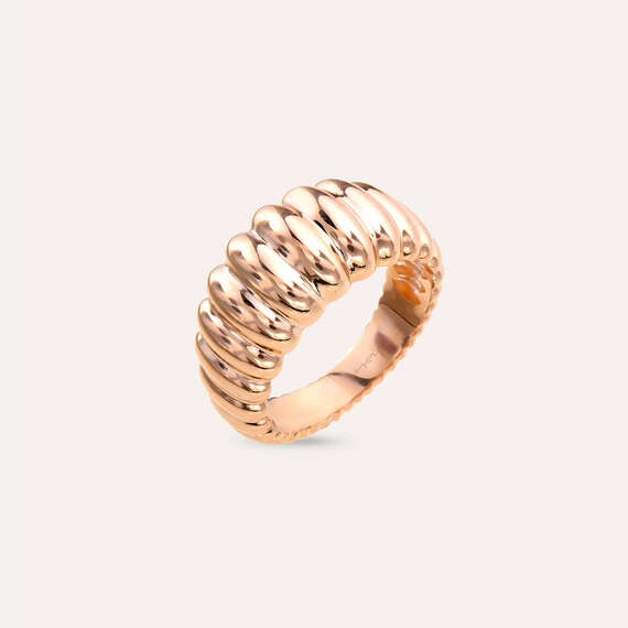 Gaia Rose Gold Ring - 3
