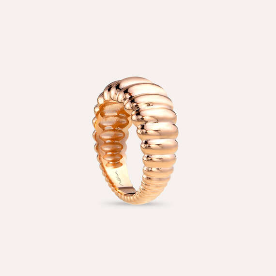 Gaia Rose Gold Ring - 6