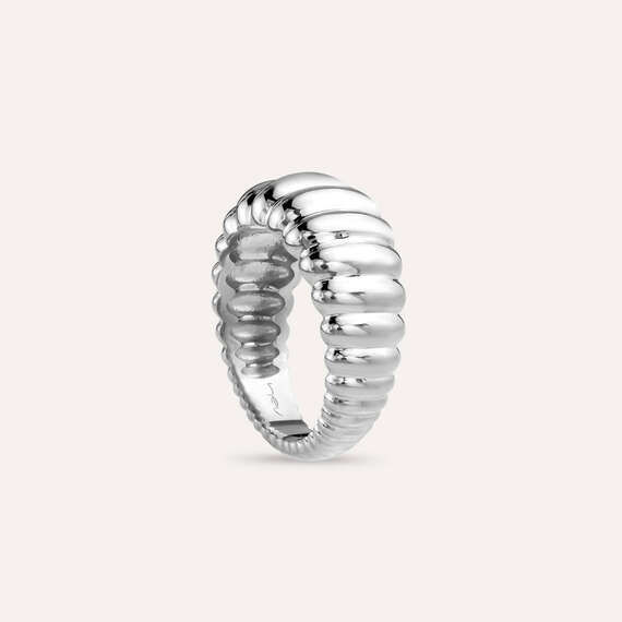 Gaia White Gold Ring - 7