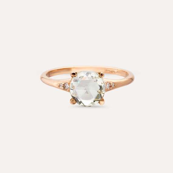 Grace 1.60 CT Rose Cut Diamond Ring - 6