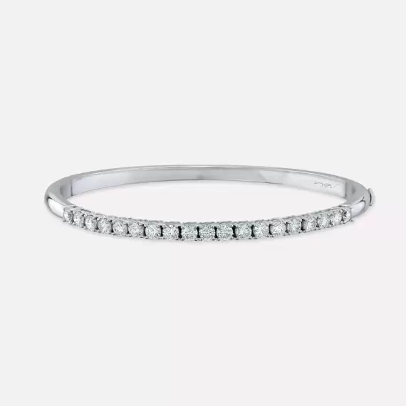 Lexi 1.98 CT Diamond White Gold Bracelet - 1