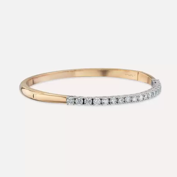 Lexi 1.99 CT Diamond Rose Gold Bracelet - 4