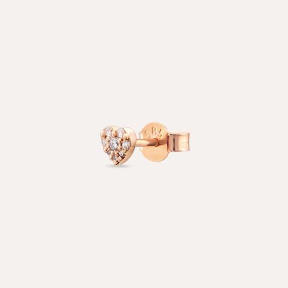 Love Diamond Mini Single Earring - 4