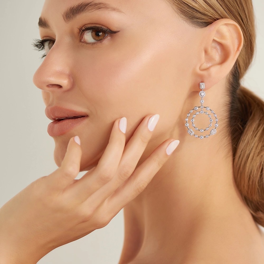 Ct gold earrings deals