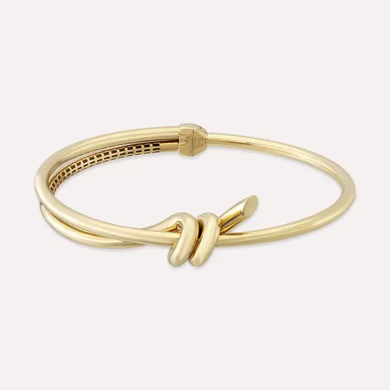 Node Yellow Gold Bracelet - 1