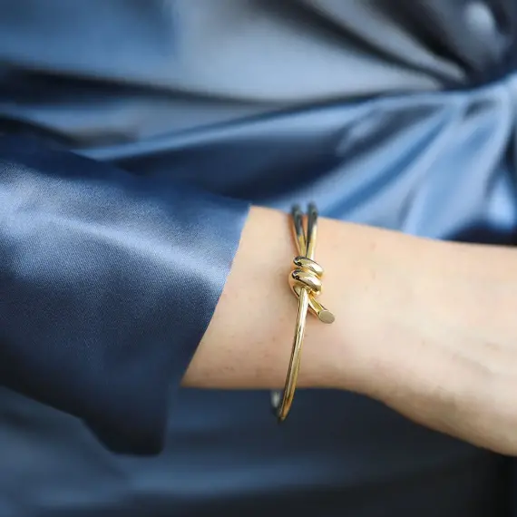 Node Yellow Gold Bracelet - 2
