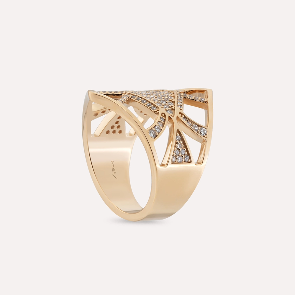 Nostalgia 0.48 CT Diamond Rose Gold Ring - 6