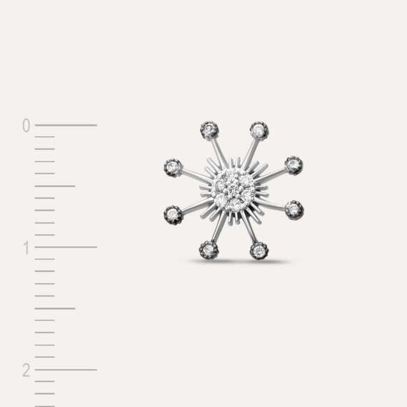 Orbit 0.05 CT Diamond Single Earring - 4