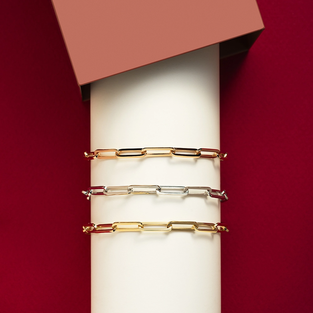 Rose Gold Chain Bracelet - 3