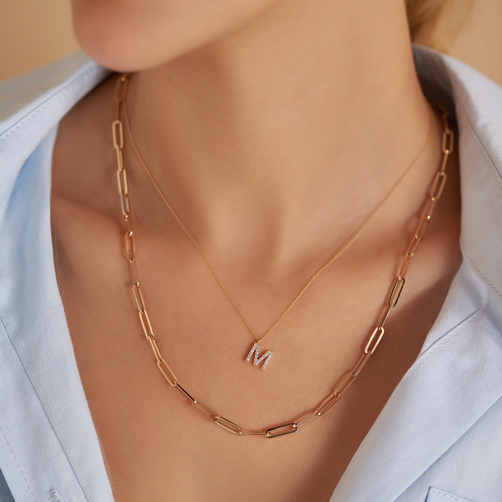 Rose Gold Chain Necklace - 3
