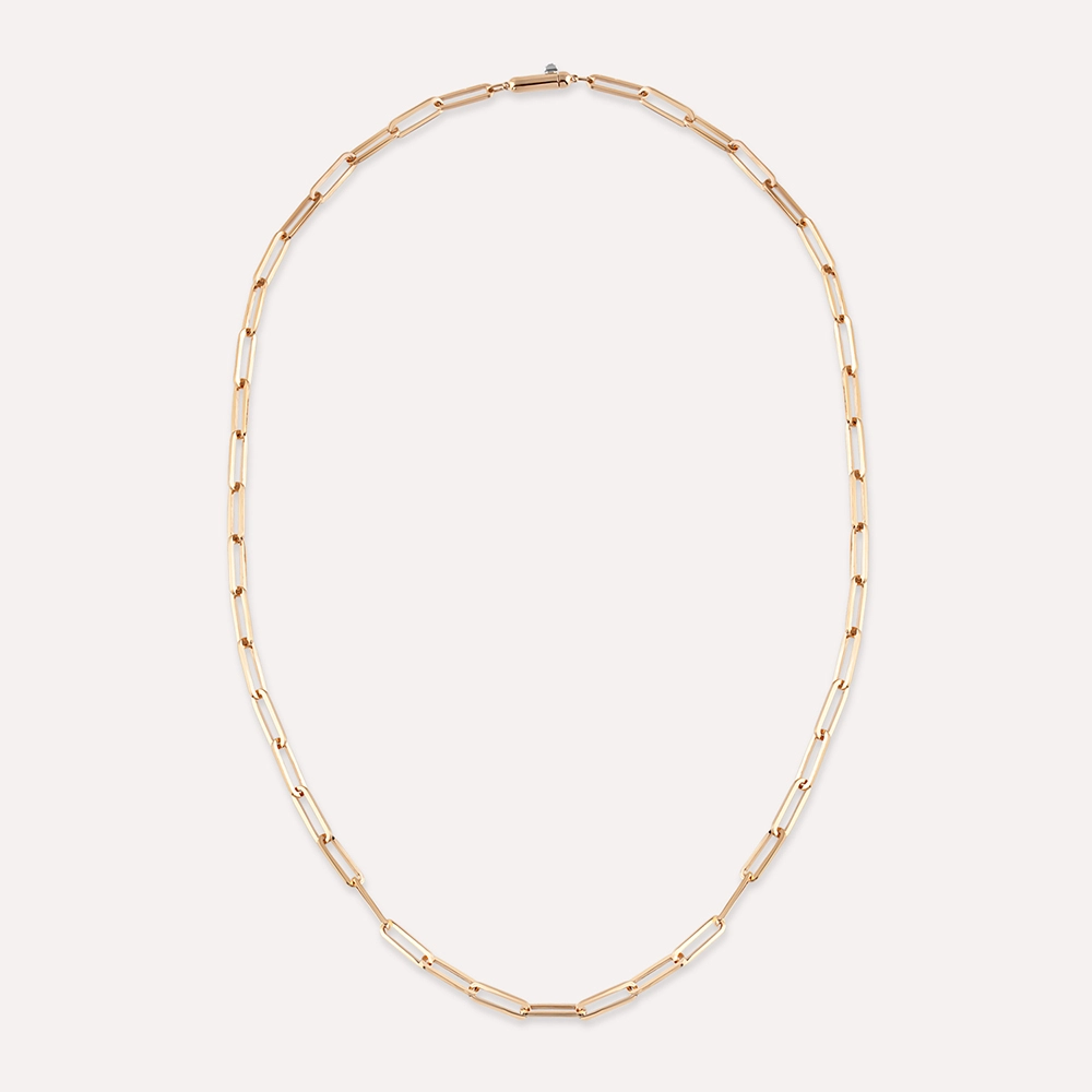 Rose Gold Chain Necklace - 1