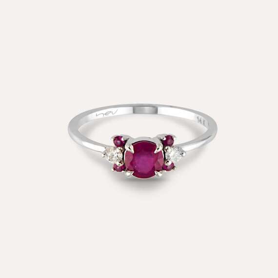 Ruby and Diamond Ring - 6