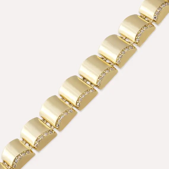 Spale Yellow Gold Bracelet - 4