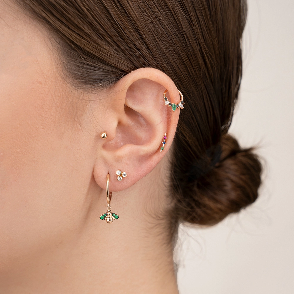 Top Rose Gold Piercing - 2